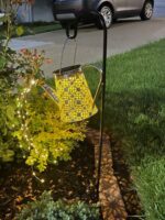 Solar led String Light Enchanted Watering Can