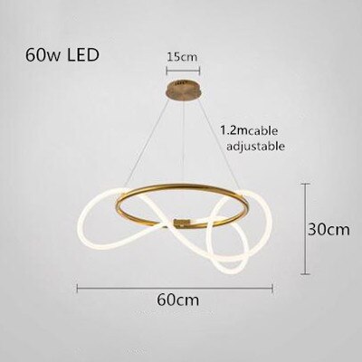 Nordic Hose Led Pendant Lights