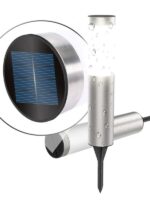 Solar Stainless Steel Garden Path Light Solar Garden