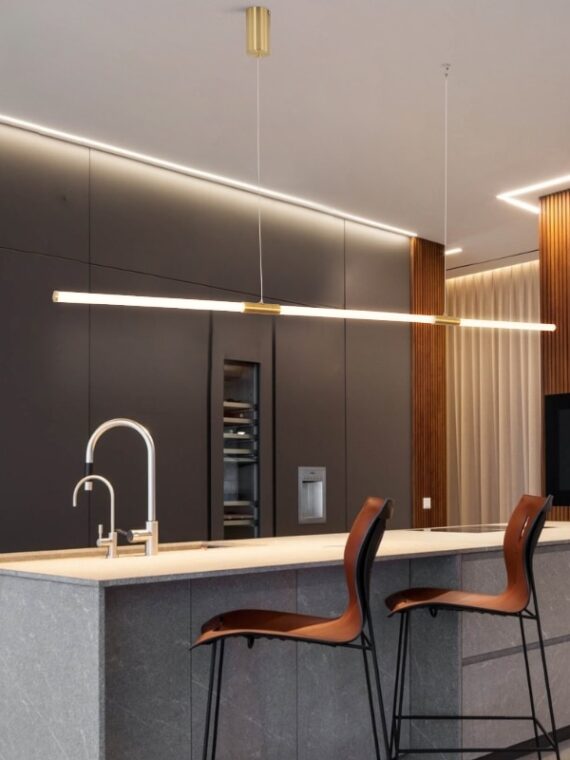 Modern Led Pendant Lights Kitchen Long
