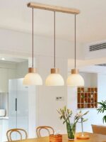 Dining Table Chandelier Glass Lampshade