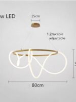 Nordic Hose Led Pendant Lights