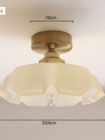 French Glass Pendant Lights Dining