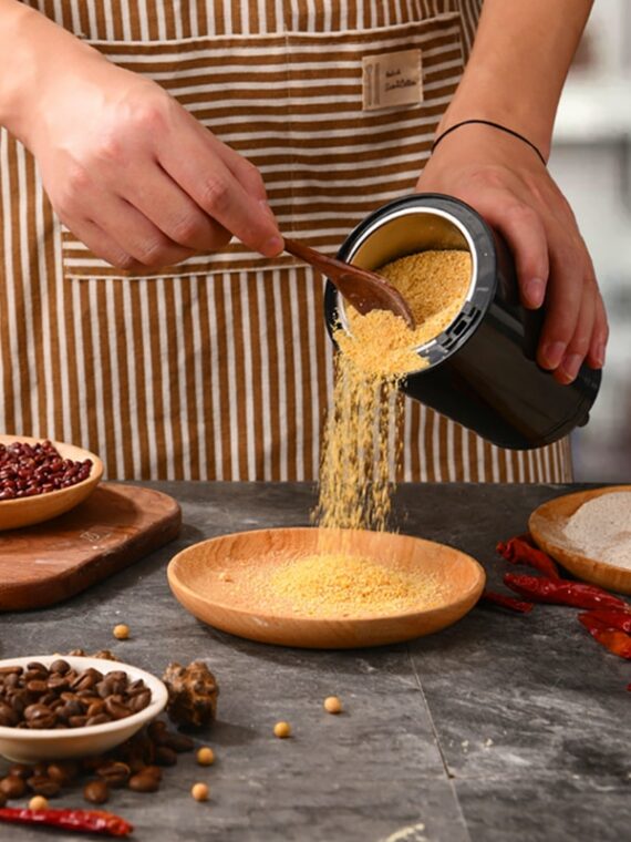 Stainless Steel Nut Electric Coffee Grinder