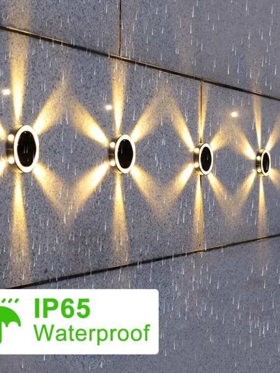 6LED Outdoor Solar Ground Light for Path Lawn