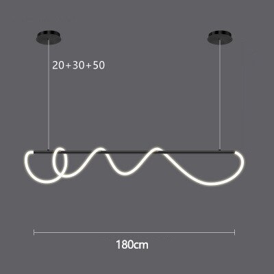 Nordic Hose Led Pendant Lights