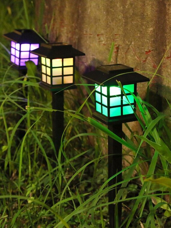 Outdoor LED Solar Lights Waterproof Lawn Lamps