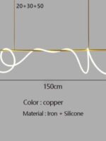 Nordic Hose Led Pendant Lights