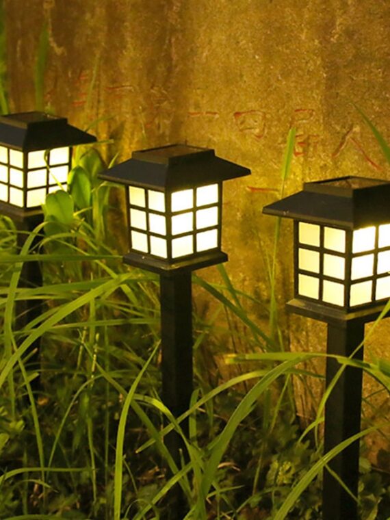 Outdoor LED Solar Lights Waterproof Lawn Lamps