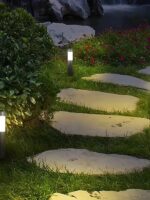 Solar Stainless Steel Garden Path Light Solar Garden