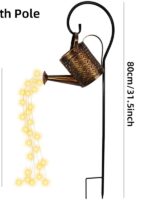 Solar led String Light Enchanted Watering Can