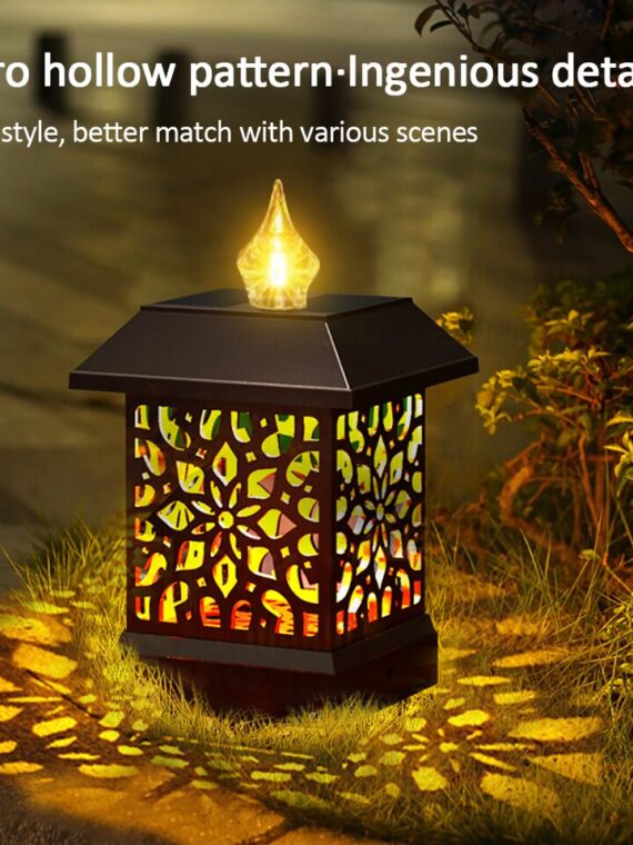 Outdoor Post Lights,IP65 Waterproof Solar