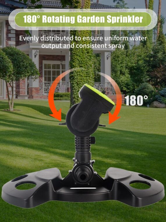 16 Holes Garden Sprinkler 180° Rotating
