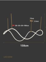 Nordic Hose Led Pendant Lights