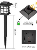 Outdoor LED Solar Lights Waterproof Lawn Lamps