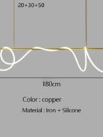 Nordic Hose Led Pendant Lights