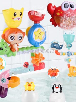 Bath Toys Baby Water Game Faucet Shower Rubber