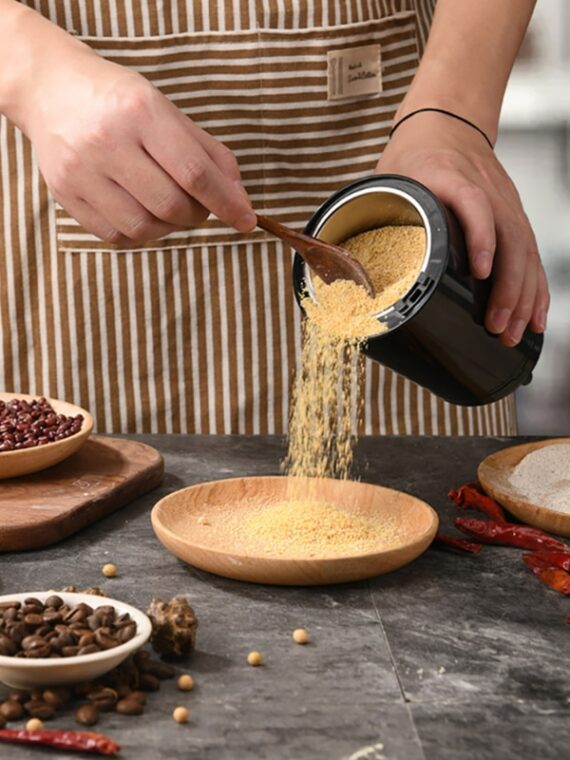 Stainless Steel Nut Electric Coffee Grinder