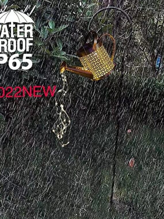 Solar Watering Can Light Hanging Kettle Lantern Light