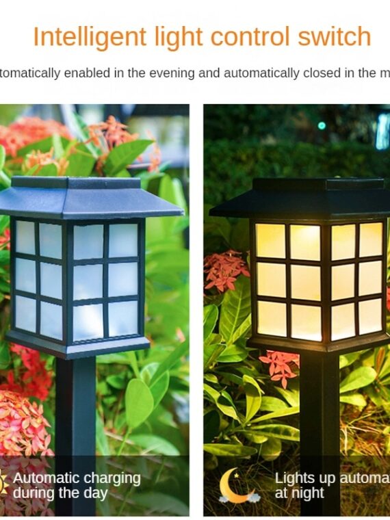Outdoor LED Solar Lights Waterproof Lawn Lamps