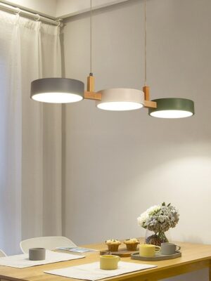 Nordic Wood Kitchen Pendant Lights