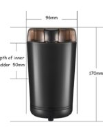 Stainless Steel Nut Electric Coffee Grinder