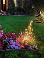 Solar led String Light Enchanted Watering Can