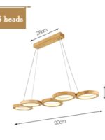 Solid Wood Dining Table Pendant Lights